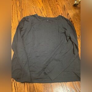 a new day Women's Black Long Sleeve Tee